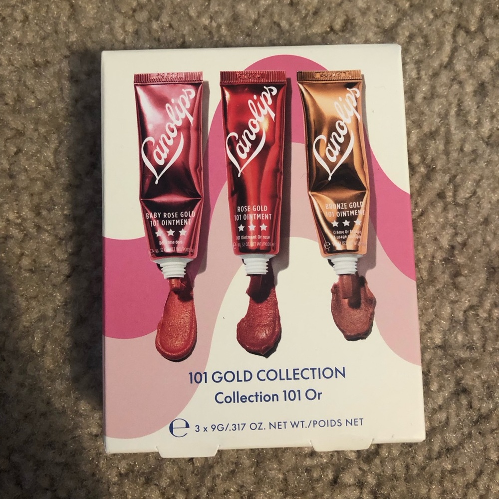 lanolips - 101 gold collection